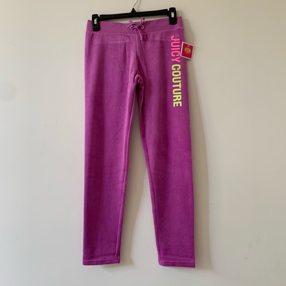 Juicy Couture Other - Juicy Couture Purple Slim Pant NWT Size 14